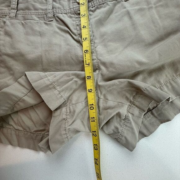 LOFT Ann Taylor Women's Khaki Cotton Shorts‎ Size 8 Casual - Picture 6 of 8